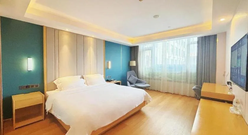 Bed in Lavande Hotel·Dongxing Port
