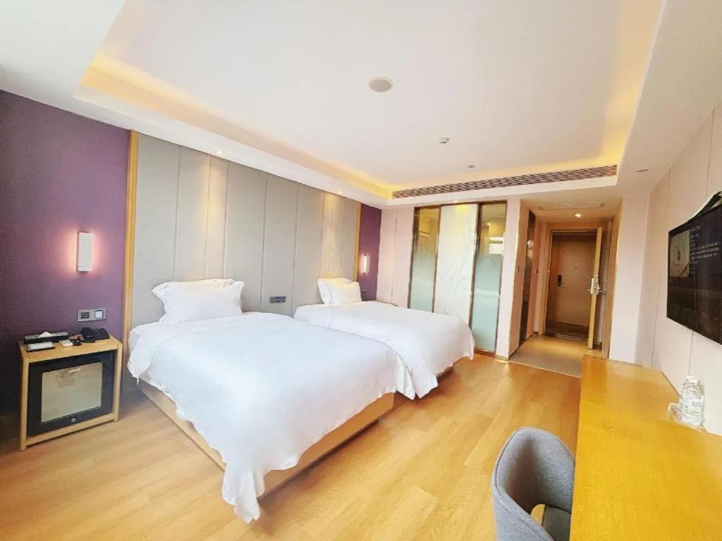 Bed in Lavande Hotel·Dongxing Port