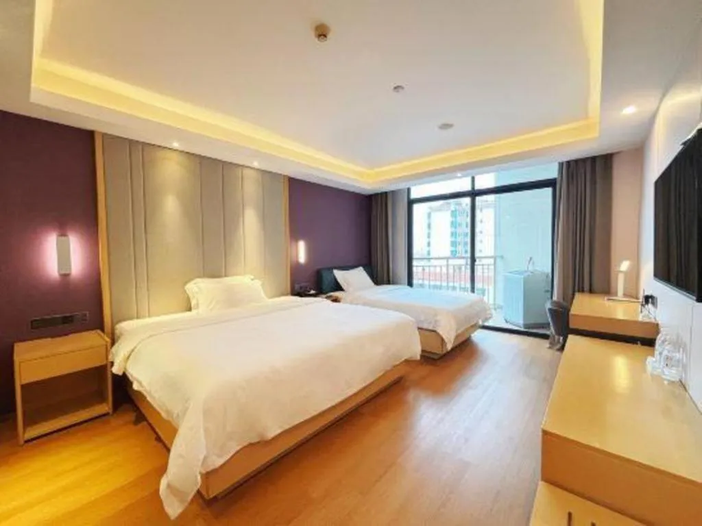 Bed in Lavande Hotel·Dongxing Port