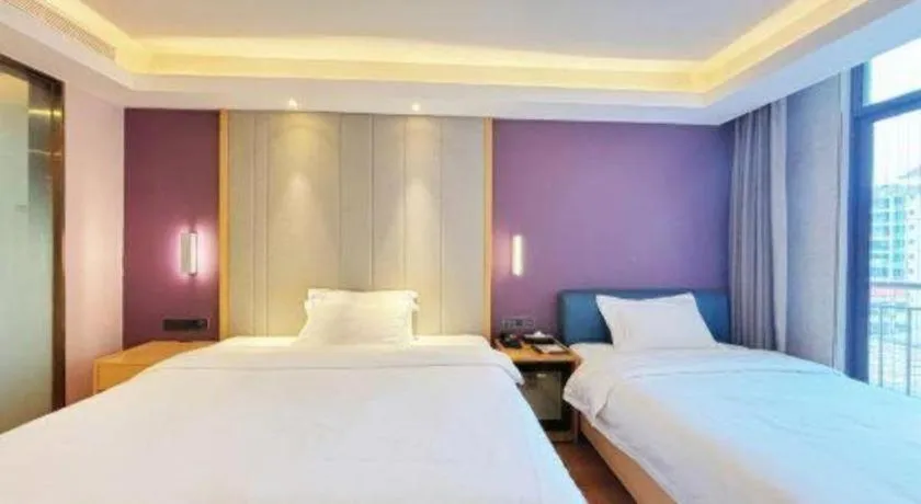 Bed in Lavande Hotel·Dongxing Port