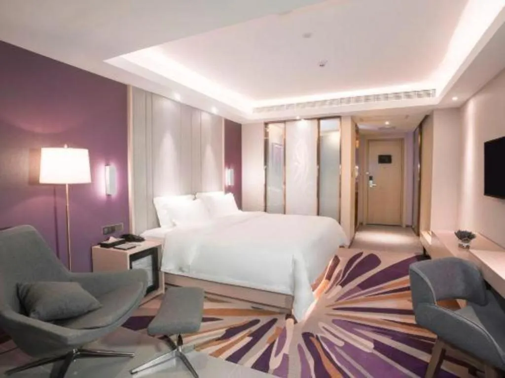 Bed in Lavande Hotel·Dongxing Port