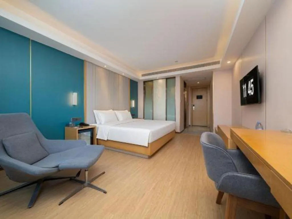 Bed in Lavande Hotel·Dongxing Port
