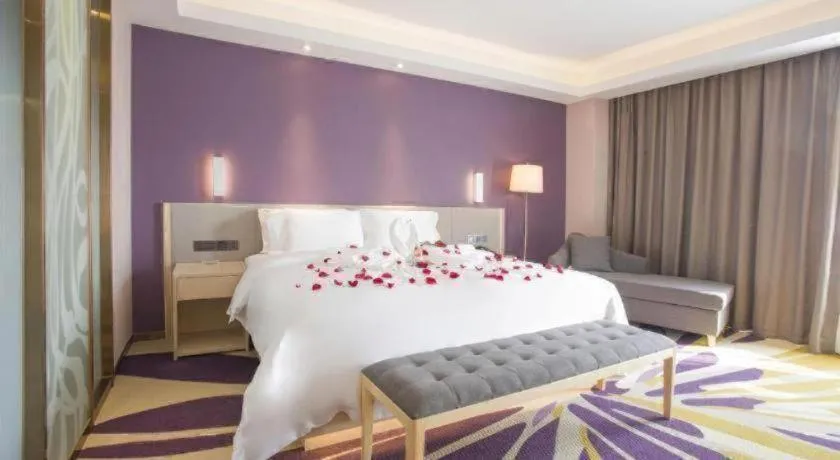 Bed in Lavande Hotel·Dongxing Port