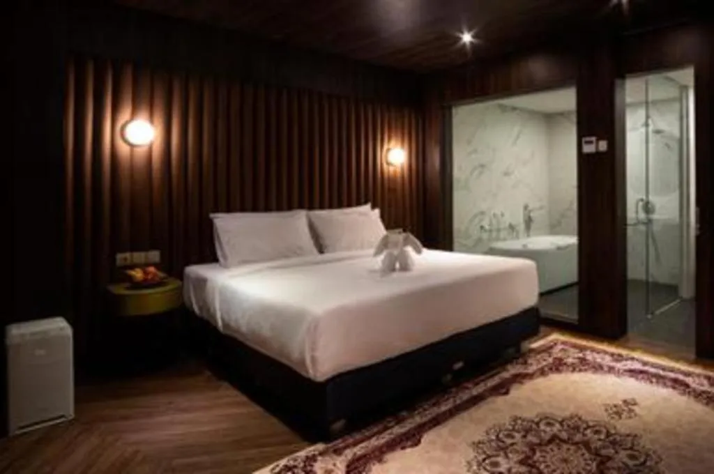 Bed in The Bono Hotel Pekanbaru