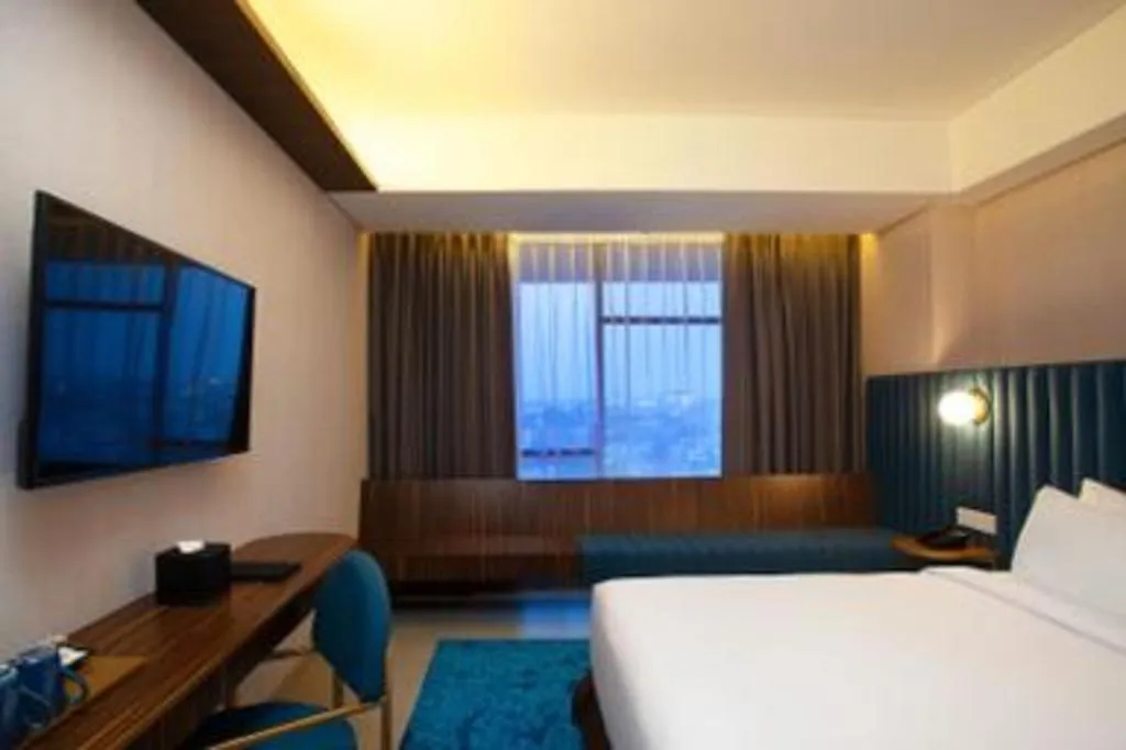 Bed in The Bono Hotel Pekanbaru