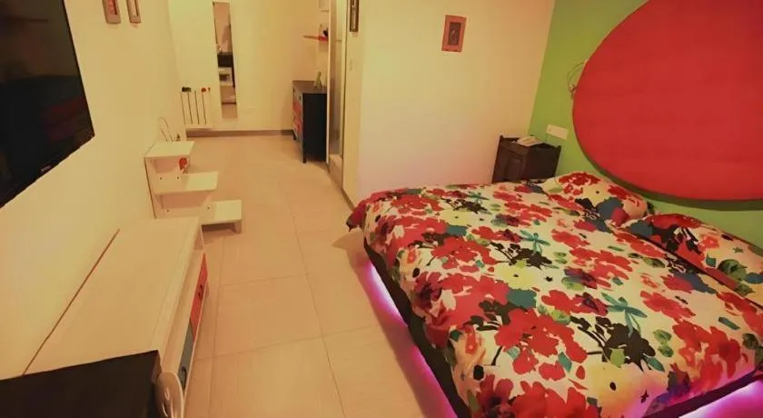 Bed in Dalian Household Theme Hotel Huanghe Road Branch