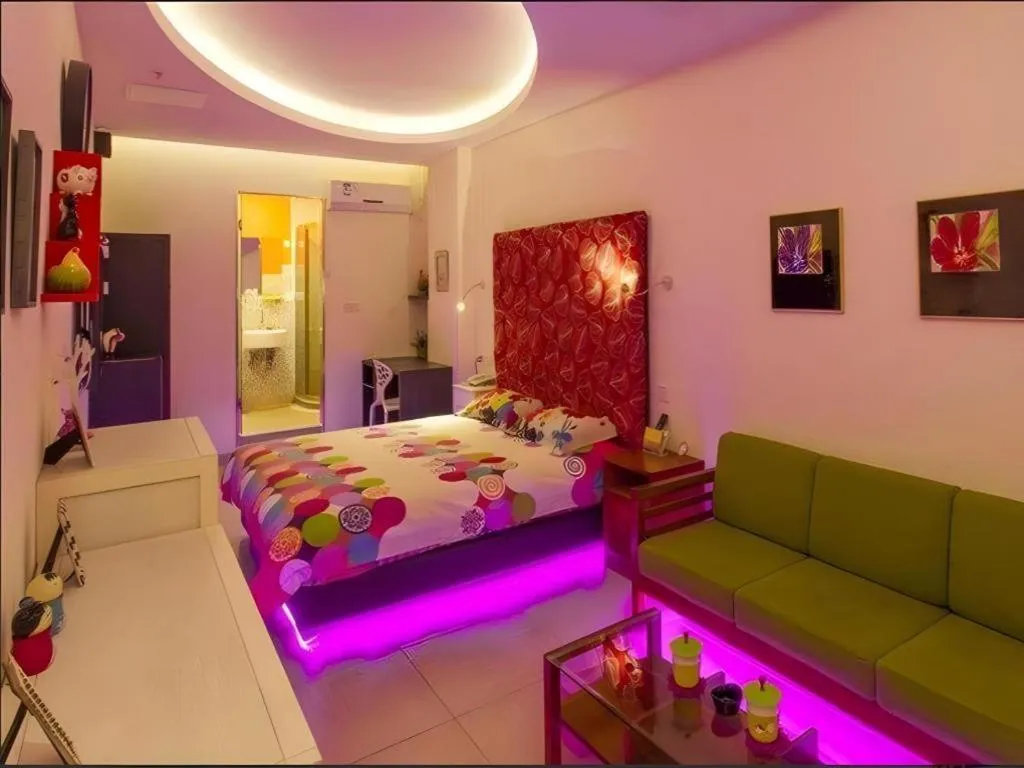 Bed in Dalian Household Theme Hotel Huanghe Road Branch