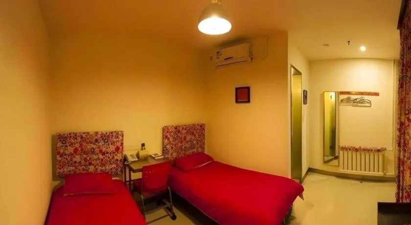 Bed in Dalian Household Theme Hotel Huanghe Road Branch