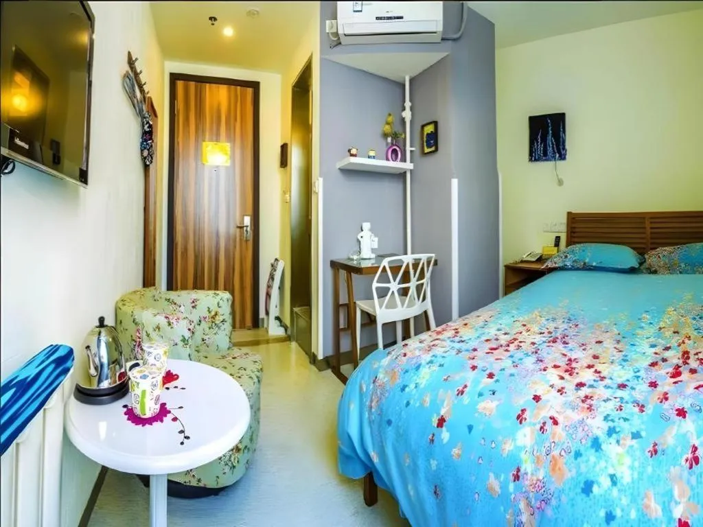 Bed in Dalian Household Theme Hotel Huanghe Road Branch