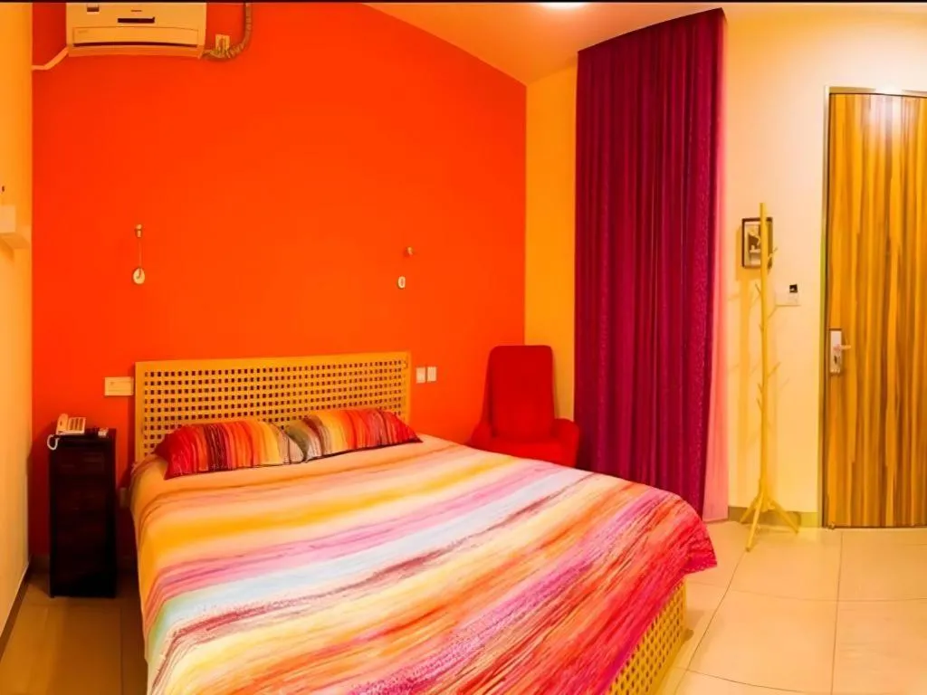 Bed in Dalian Household Theme Hotel Huanghe Road Branch