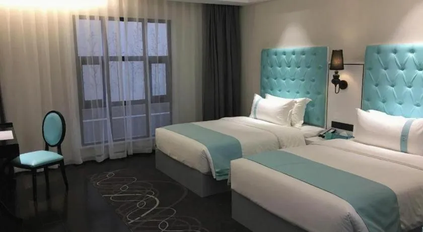 Bed in Xana Hotelle XiAn Gig Wild Goose Pagoda Branch