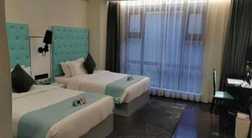 Bed in Xana Hotelle XiAn Gig Wild Goose Pagoda Branch