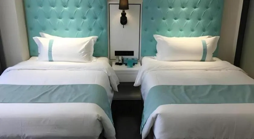 Bed in Xana Hotelle XiAn Gig Wild Goose Pagoda Branch