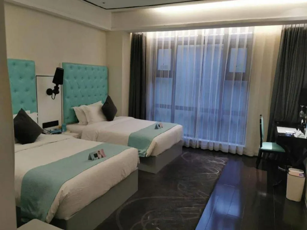 Bed in Xana Hotelle XiAn Gig Wild Goose Pagoda Branch