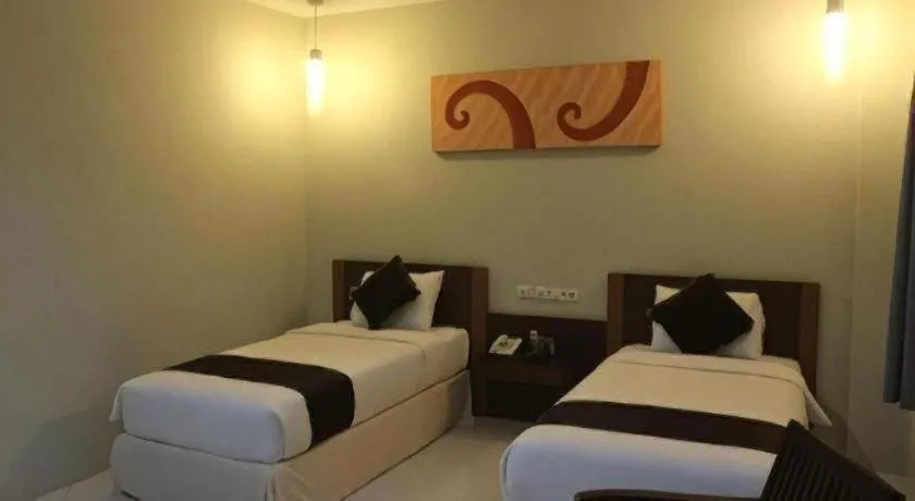 Bed in Mataram Square Hotel