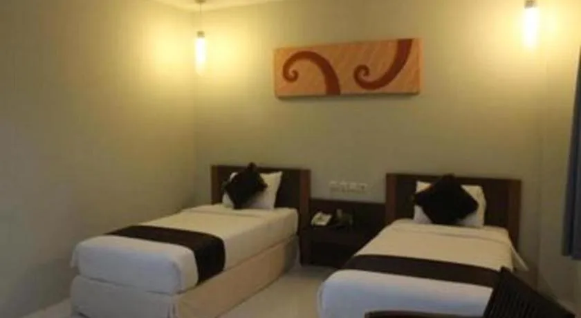 Bed in Mataram Square Hotel