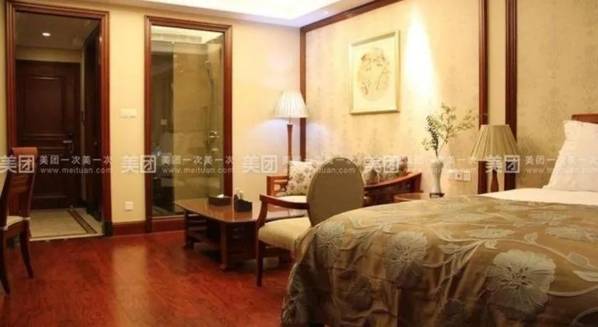 Bed in Hangzhou Lingtao Pavilion Hotel