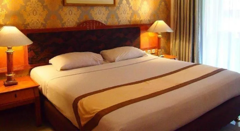 Bed in Bumi Wiyata Hotel