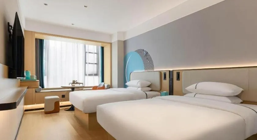 Bed in City Comfort Inn Wuhan Hankou Railway Station West Square