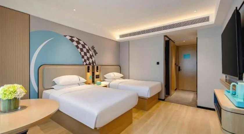 Bed in City Comfort Inn Wuhan Hankou Railway Station West Square
