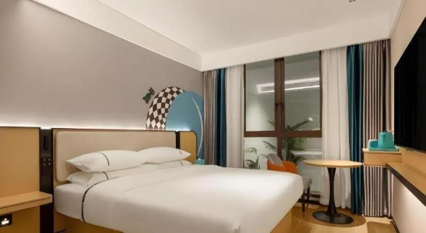 Bed in City Comfort Inn Wuhan Hankou Railway Station West Square