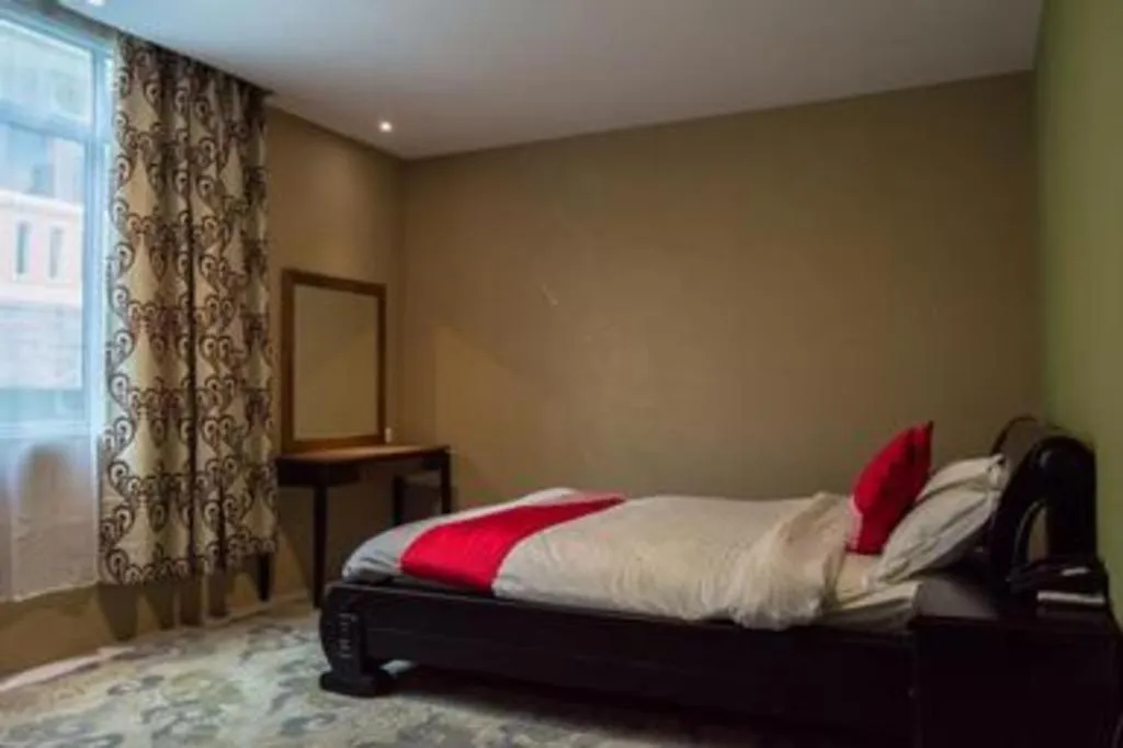 Bed in Nipah Island Resort