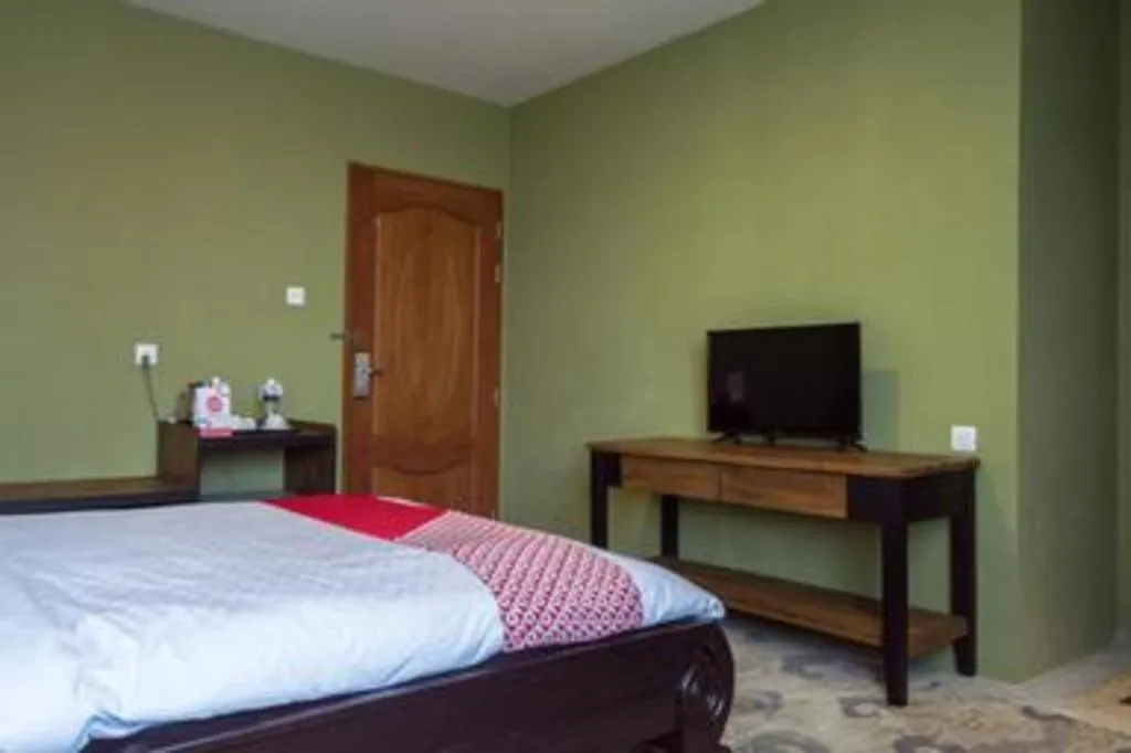 Bed in Nipah Island Resort