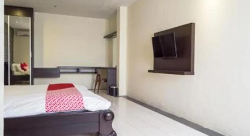 Bed in Nipah Island Resort