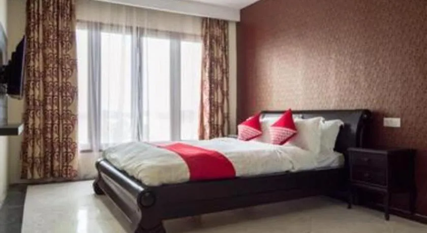 Bed in Nipah Island Resort