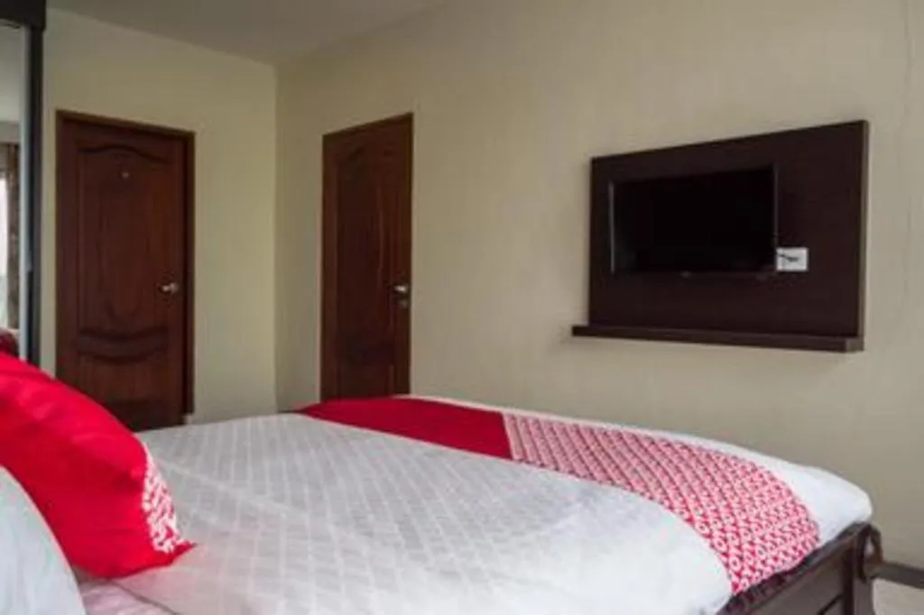 Bed in Nipah Island Resort