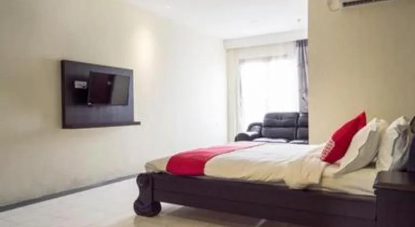 Bed in Nipah Island Resort