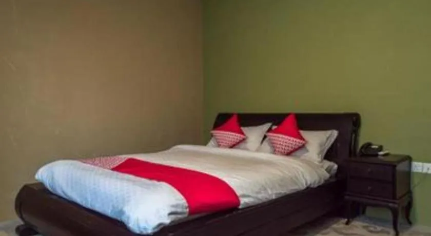 Bed in Nipah Island Resort