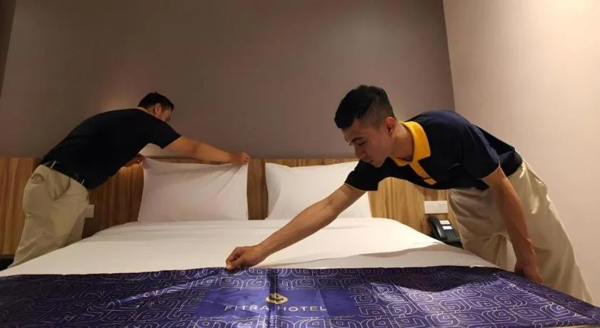 Bed in Fitra Hotel Majalengka