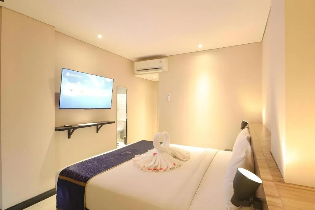 Bed in Fitra Hotel Majalengka