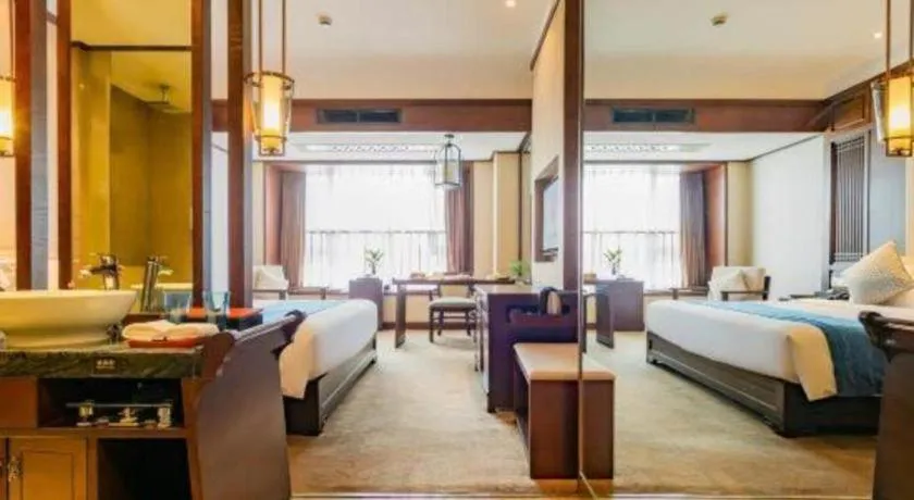 Bed in Yitel Collection Chengdu Kuanzhai Alley Chutian Junlin