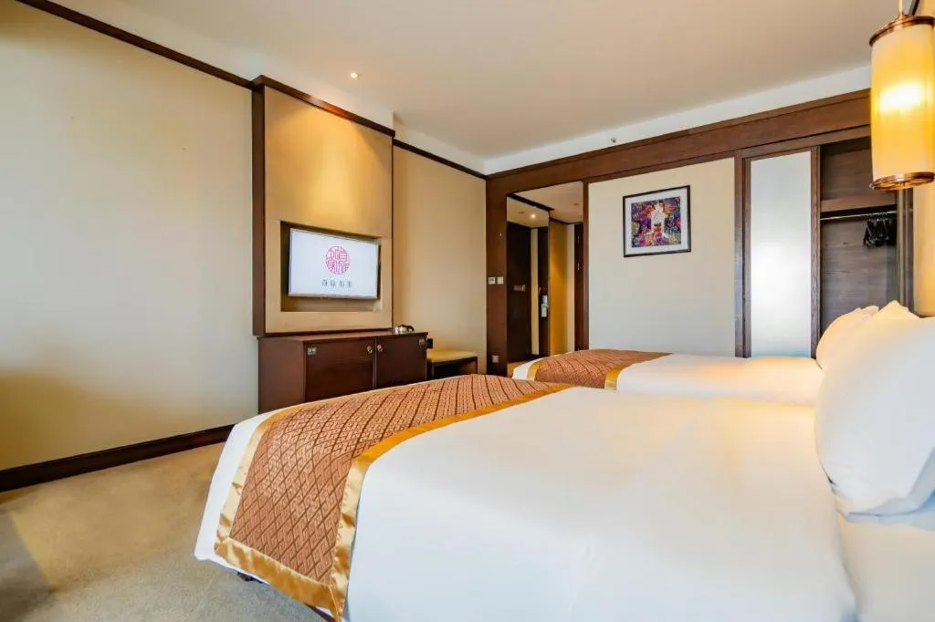 Bed in Yitel Collection Chengdu Kuanzhai Alley Chutian Junlin