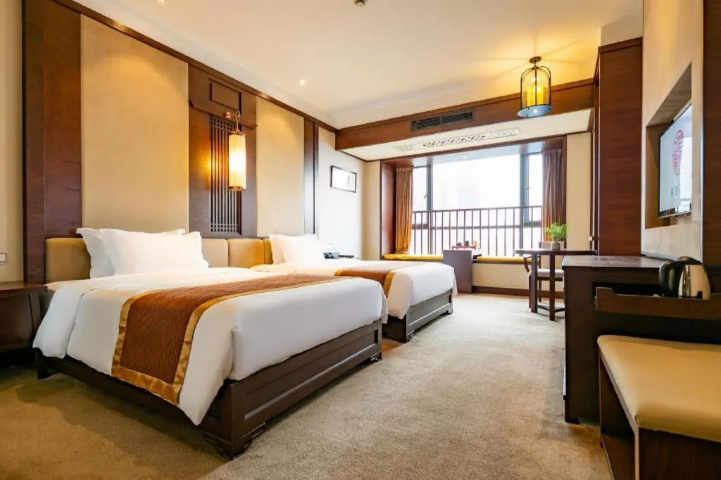 Bed in Yitel Collection Chengdu Kuanzhai Alley Chutian Junlin