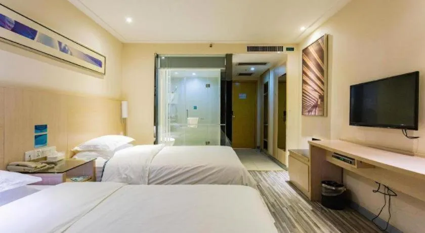 Bed in City Comfort Inn Wuhan Baibuting