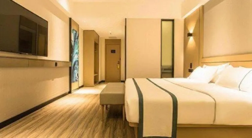 Bed in City Comfort Inn Nanning Anji Wanda Plaza