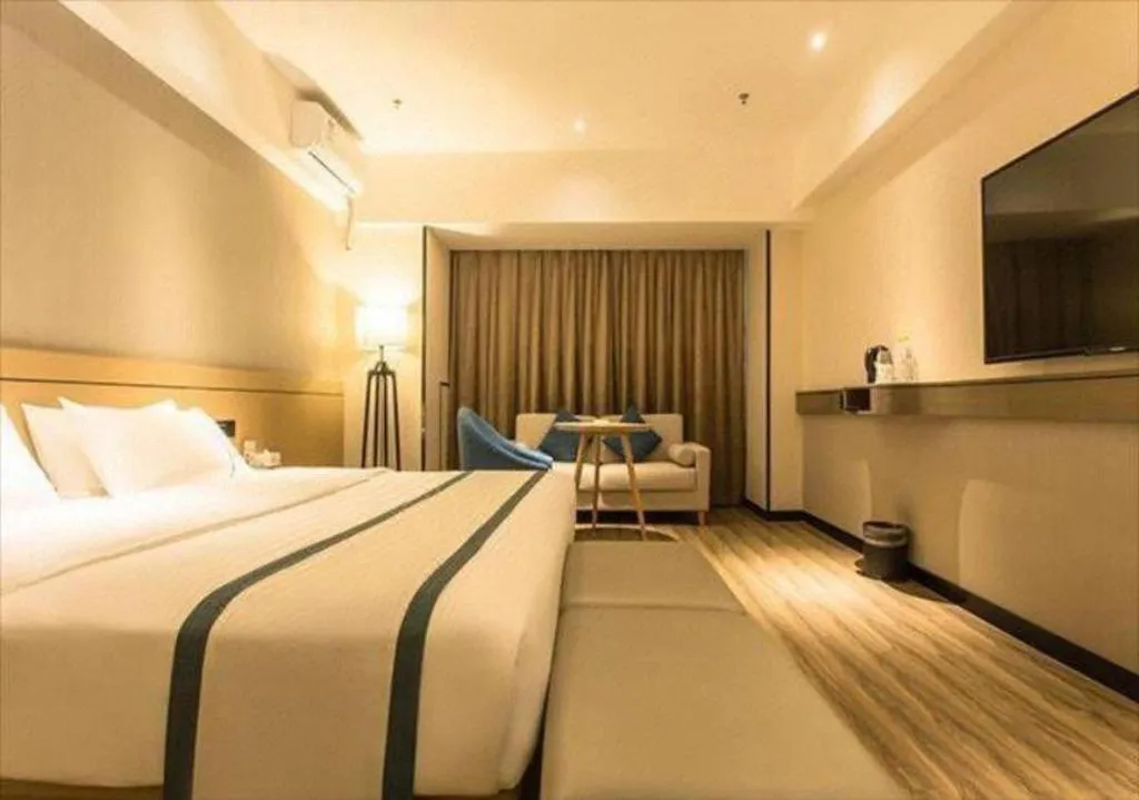 Bed in City Comfort Inn Nanning Anji Wanda Plaza