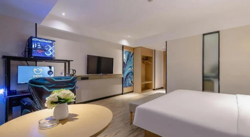 Bed in City Comfort Inn Nanning Anji Wanda Plaza