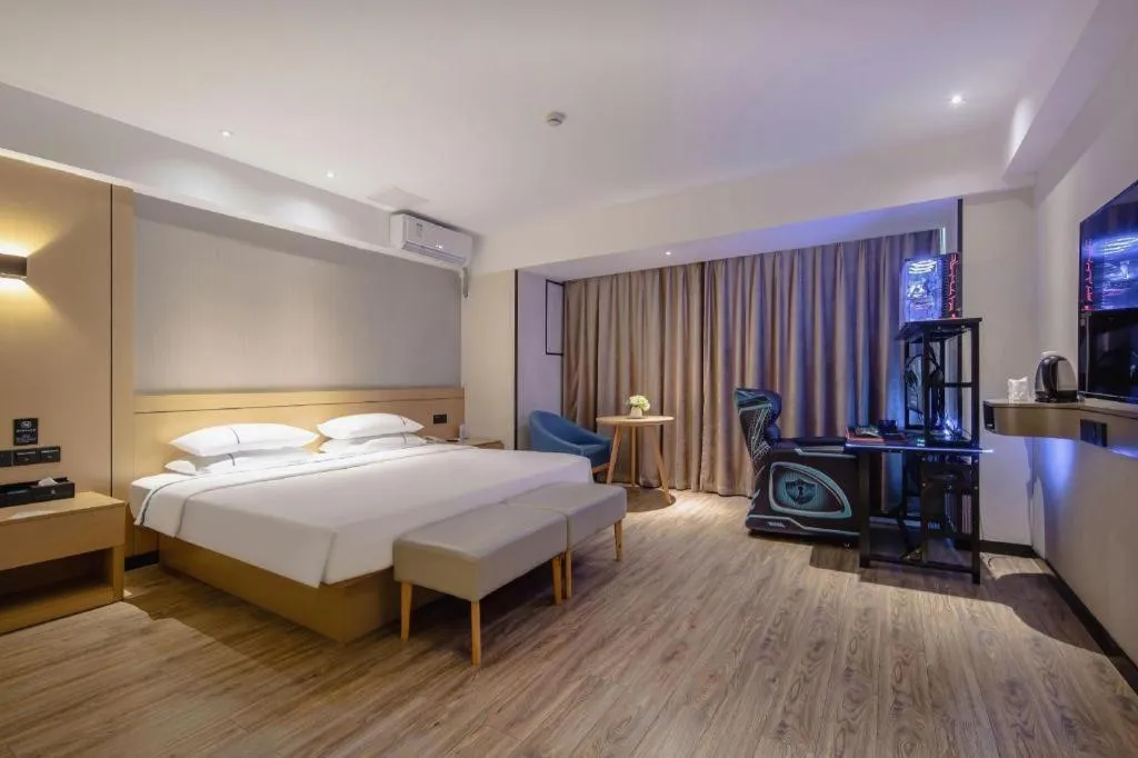 Bed in City Comfort Inn Nanning Anji Wanda Plaza