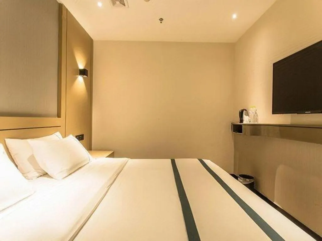 Bed in City Comfort Inn Nanning Anji Wanda Plaza