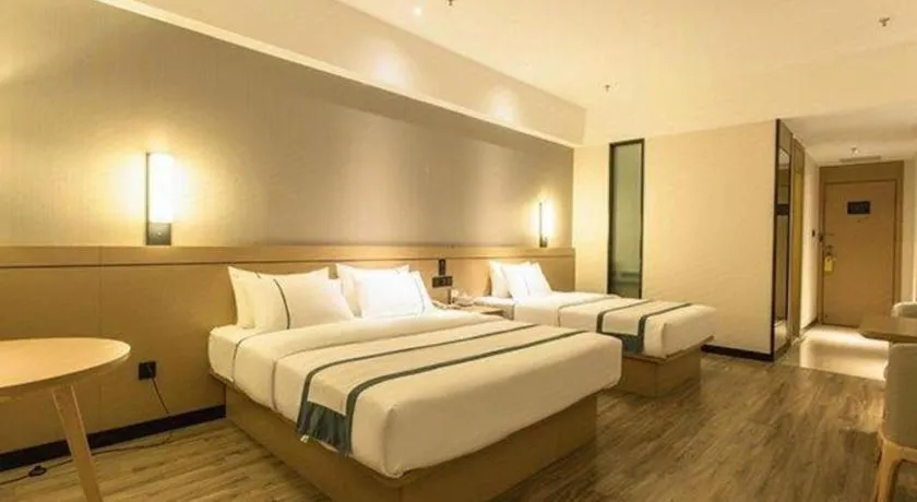 Bed in City Comfort Inn Nanning Anji Wanda Plaza
