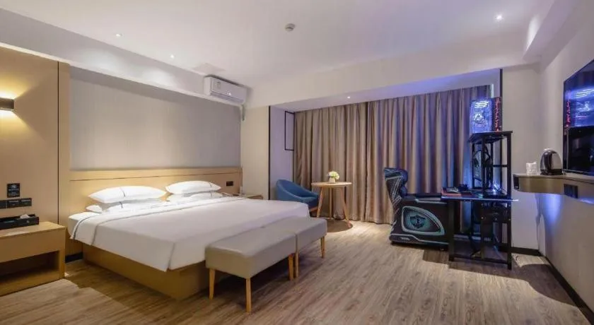 Bed in City Comfort Inn Nanning Anji Wanda Plaza