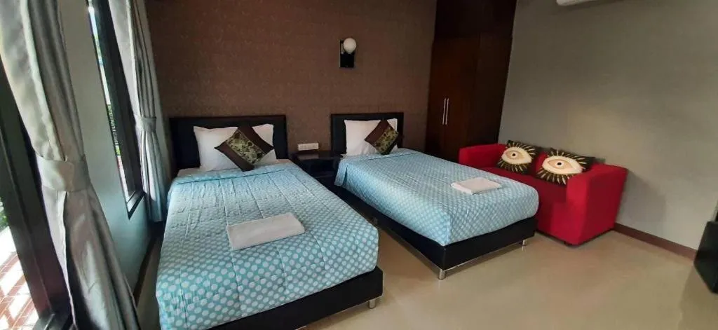 Bed in The Prince Hotel