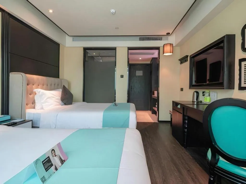 Bed in Xana Hotelle·Xiamen Railway Station