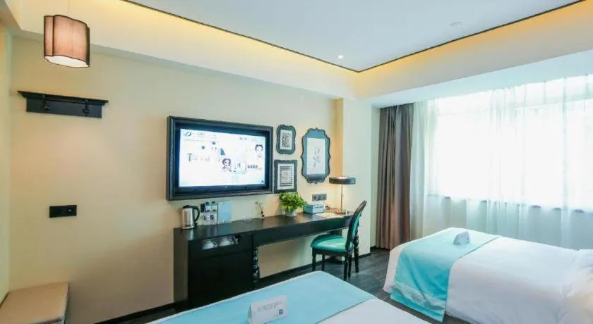 Bed in Xana Hotelle·Xiamen Railway Station