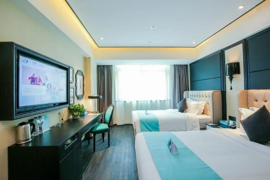 Bed in Xana Hotelle·Xiamen Railway Station