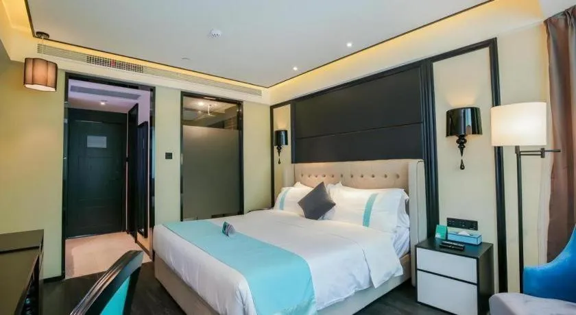 Bed in Xana Hotelle·Xiamen Railway Station